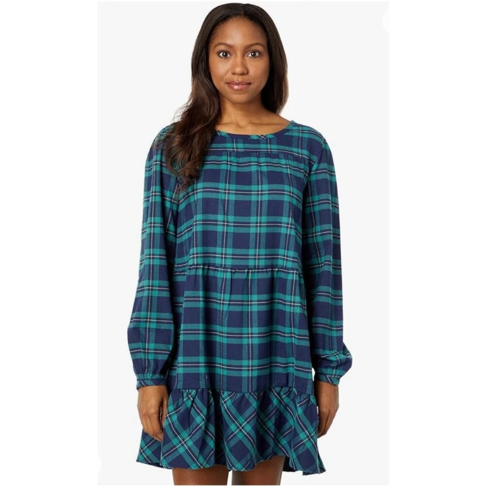 Southern Tide Women's Nadia Flannel Intercostal Dress - Medium - Picture 2 of 5